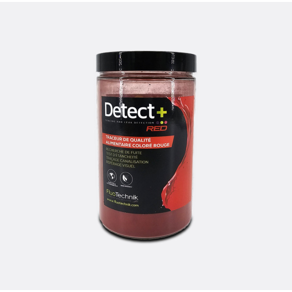 Wasserfärbemittel rot Pulver: Detect+ Red für Leckageortung | FluoTechnik
