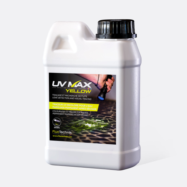 UV farbstoff wasser gelb - UV Max Yellow für Leckortung