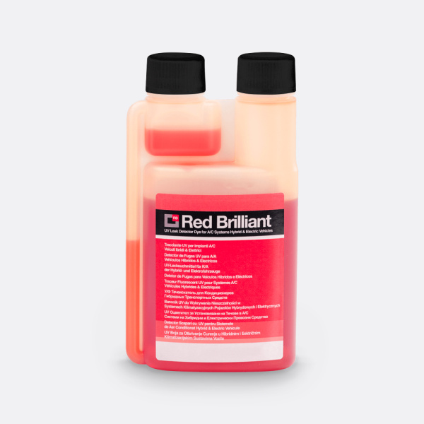 UV-Tracer für die Lecksuche in Klimaanlagen - FLUORESZENT RED- 350ML