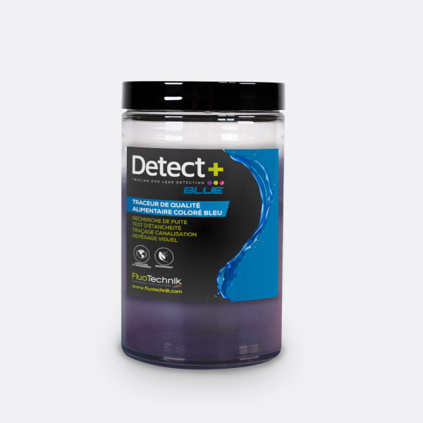 Wasserfärbemittel blau Pulver: Detect+ Blue für Leckageortung | FluoTechnik