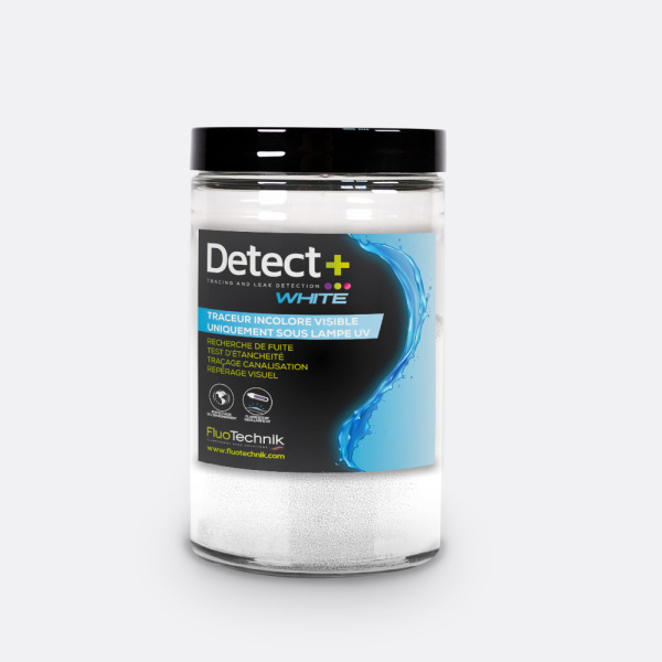 Lecksuchmittel für die Dichtheitsprüfung flüssig Konzentrat - COLOURLESS FLUORESZENT - DETECT + WHITE