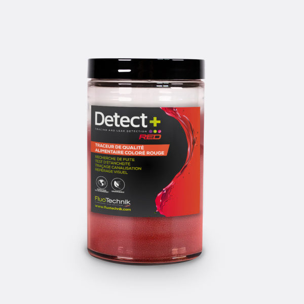 Wasserfärbemittel rot Pulver: Detect+ Red für Leckageortung | FluoTechnik