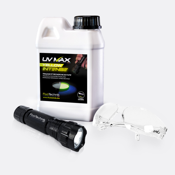 UV farbstoff wasser gelb - UV MAX YELLOW INTENSE für Leckortung
