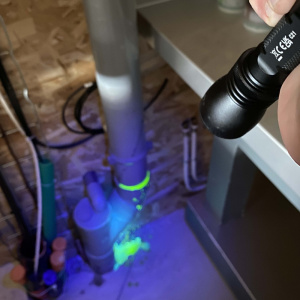 UV-Lampe TORCH 365 nm für Lecksuche / Leckortung in Klimaanlage etc.