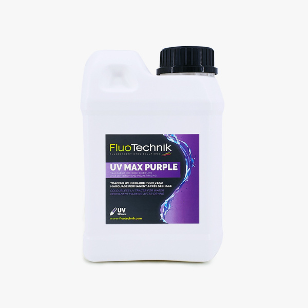 Tracer für Lecksuche und flüssige Dichtheitsprüfung - fluoreszent incolore - UV MAX PURPLE